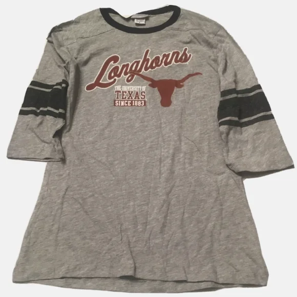 NWT Women's University of Texas Longhorns Quarter Length T-shirt - Picture 6 of 8